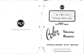 RCA-700 ;series-1956.TV.Xref preview